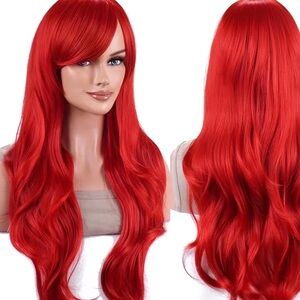 Vibrant Red Women's Hair Wig